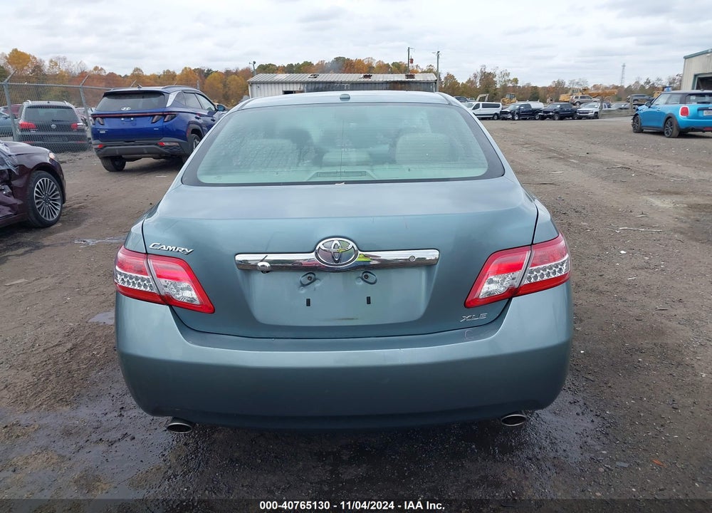 2011 TOYOTA CAMRY XLE V6 VIN: 4T1BK3EK9BU609965