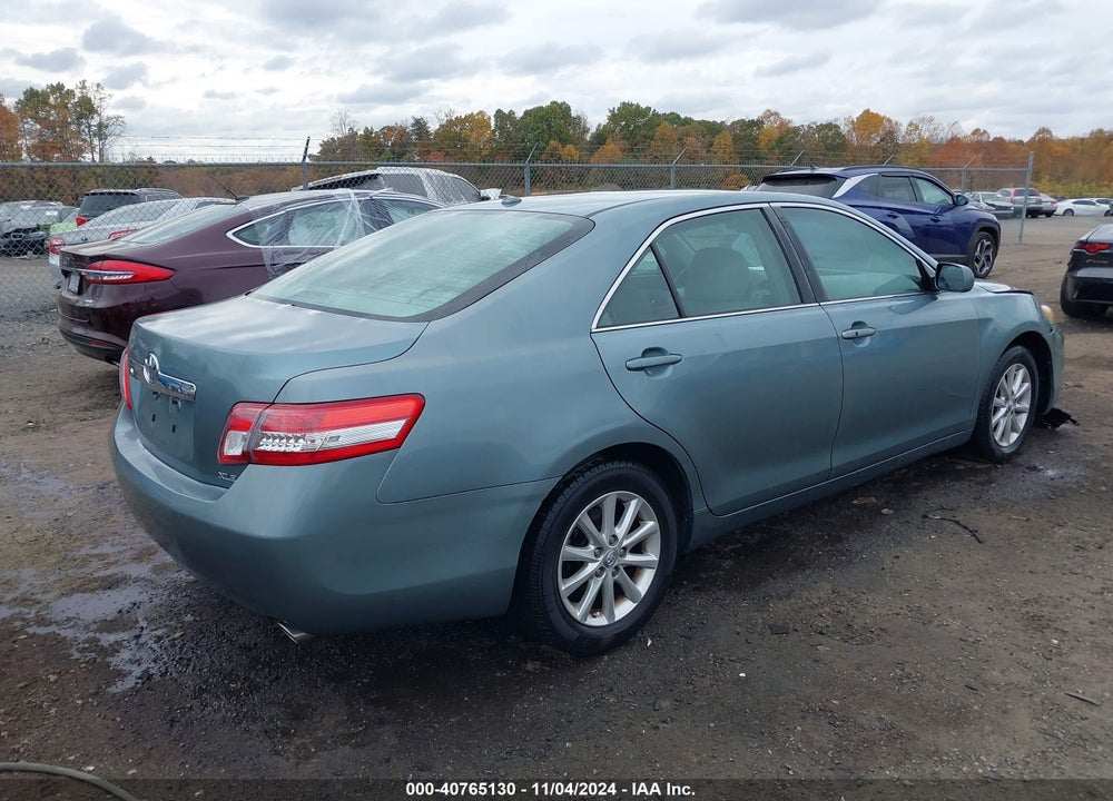 2011 TOYOTA CAMRY XLE V6 VIN: 4T1BK3EK9BU609965