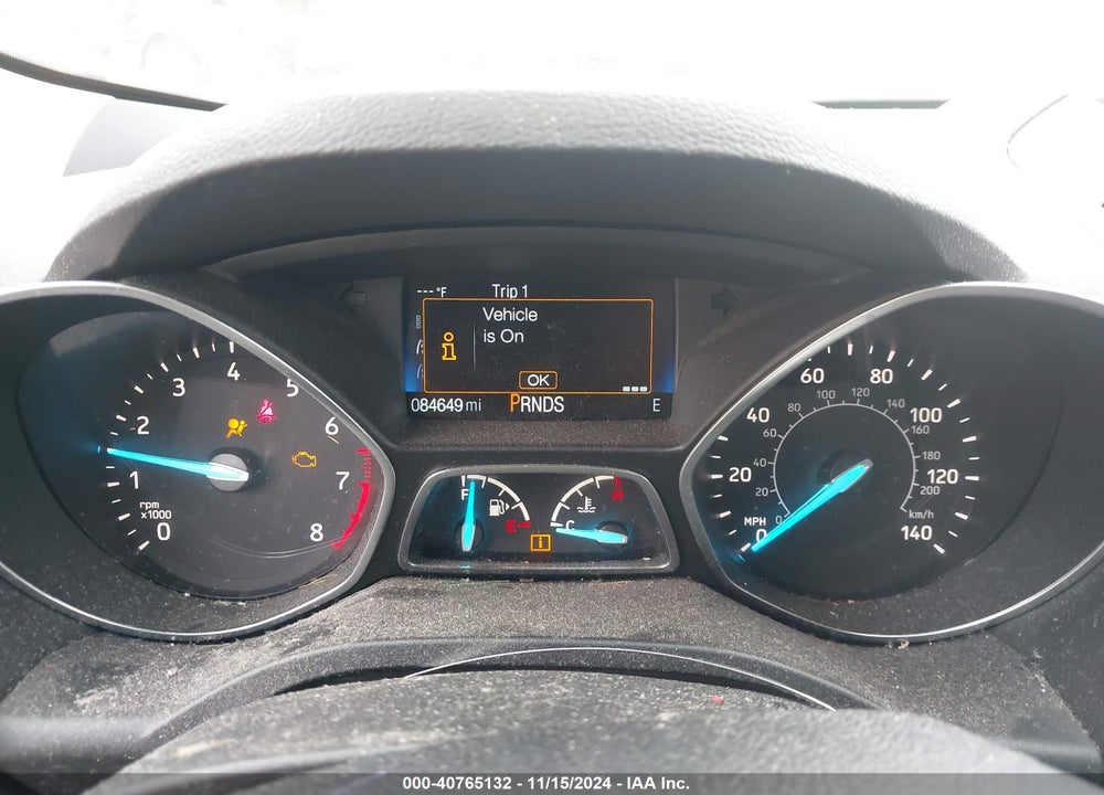 2018 FORD ESCAPE S VIN: 1FMCU0F74JUB79493