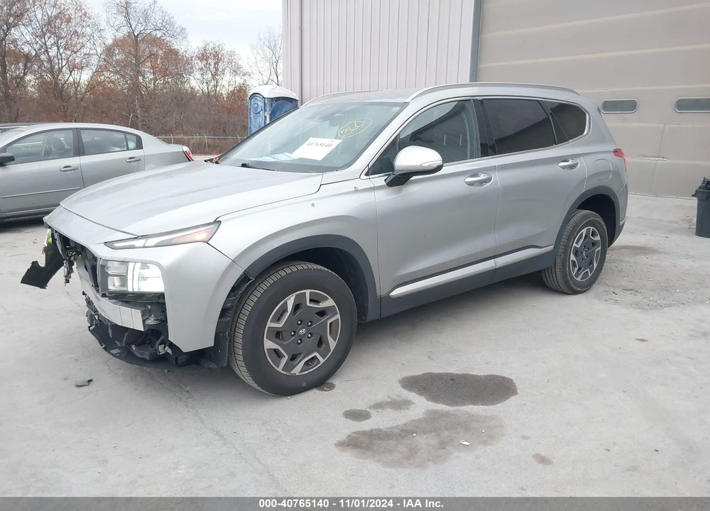 2023 HYUNDAI SANTA FE HYBRID BLUE VIN: 5NMS2DA16PH016876