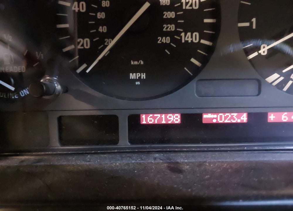 2000 BMW 540I VIN: WBADN5345YGC95906