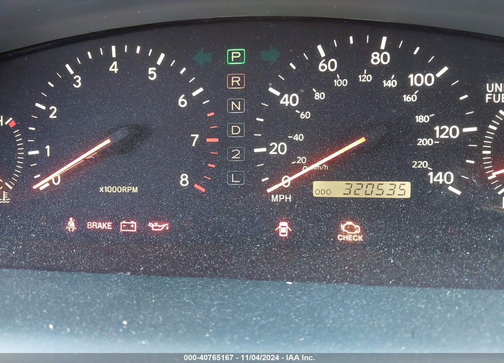 1998 LEXUS ES 300 VIN: JT8BF28G4W5022713