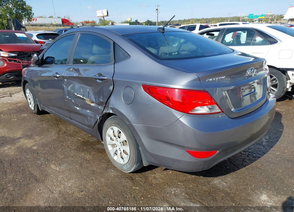 2016 HYUNDAI ACCENT SE VIN: KMHCT4AE8GU152404