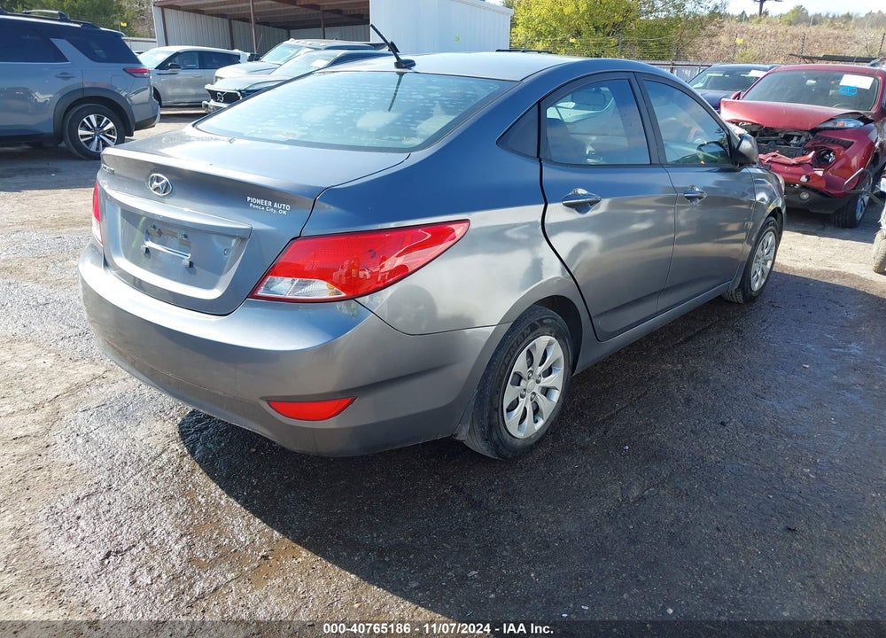 2016 HYUNDAI ACCENT SE VIN: KMHCT4AE8GU152404