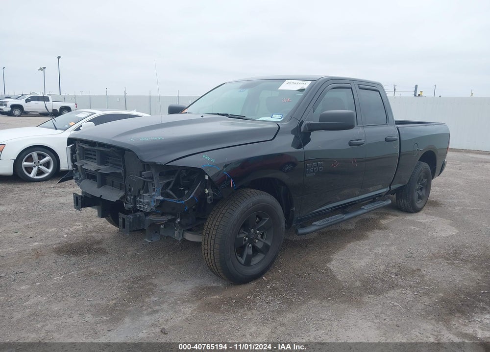 2022 RAM 1500 CLASSIC TRADESMAN 4X2 6'4 BOX VIN: 1C6RR6FG5NS229684
