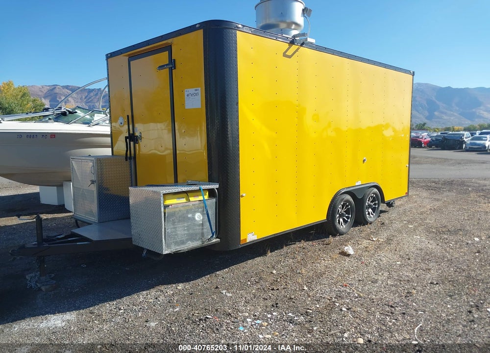 2023 CARGO CRAFT CONCESSION TRAILER VIN: 4D6EB162XPC063753