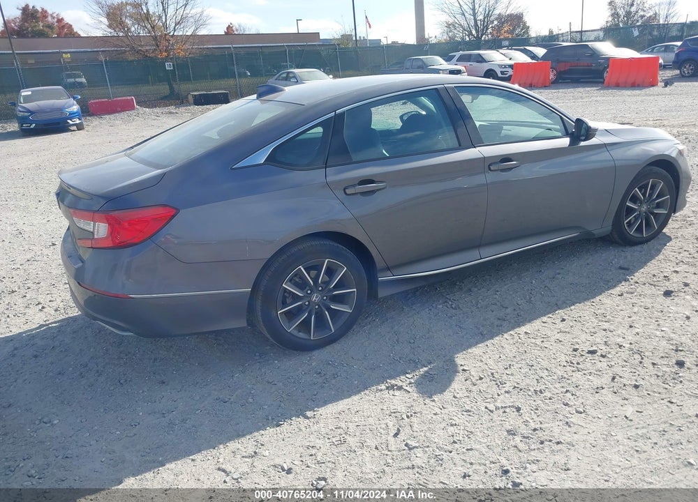 2022 HONDA ACCORD EX-L VIN: 1HGCV1F55NA059474