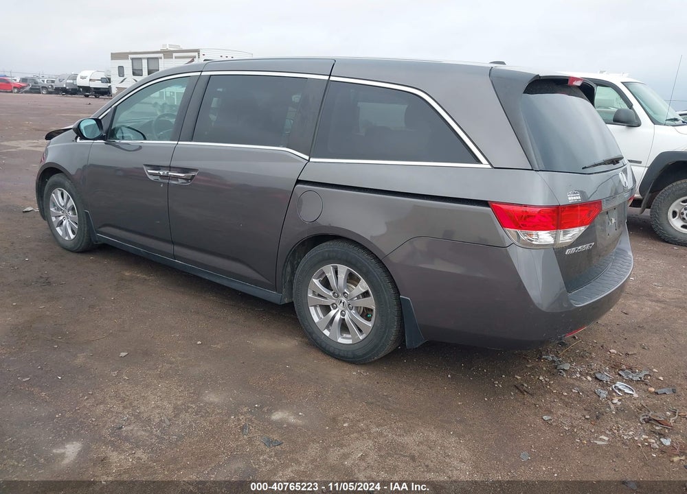 2017 HONDA ODYSSEY SE VIN: 5FNRL5H31HB012875