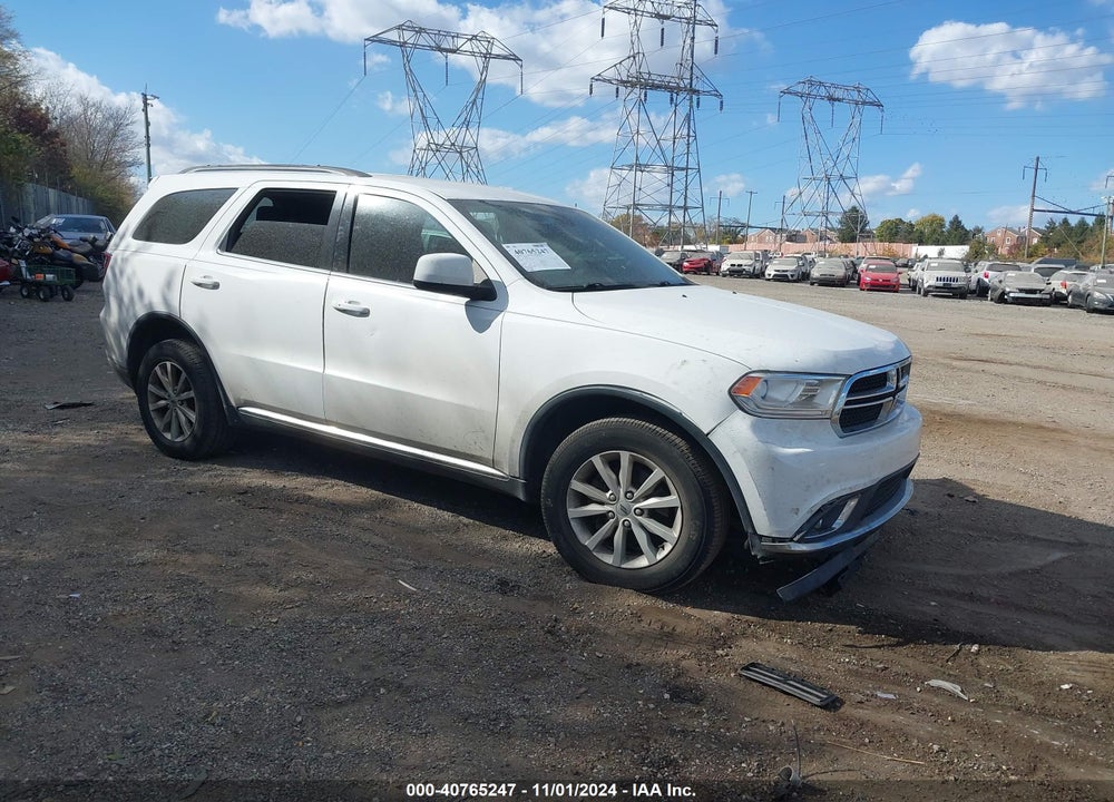 2020 DODGE DURANGO SXT PLUS AWD VIN: 1C4RDJAG7LC187334