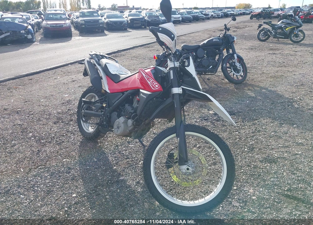 2013 HUSQVARNA TR650 STRADA VIN: ZKH0H12A3DV005011