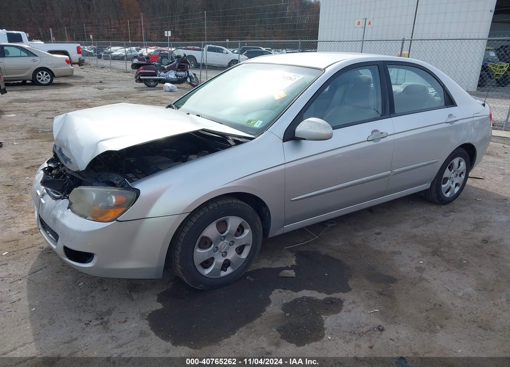 2009 KIA SPECTRA EX VIN: KNAFE221695652776