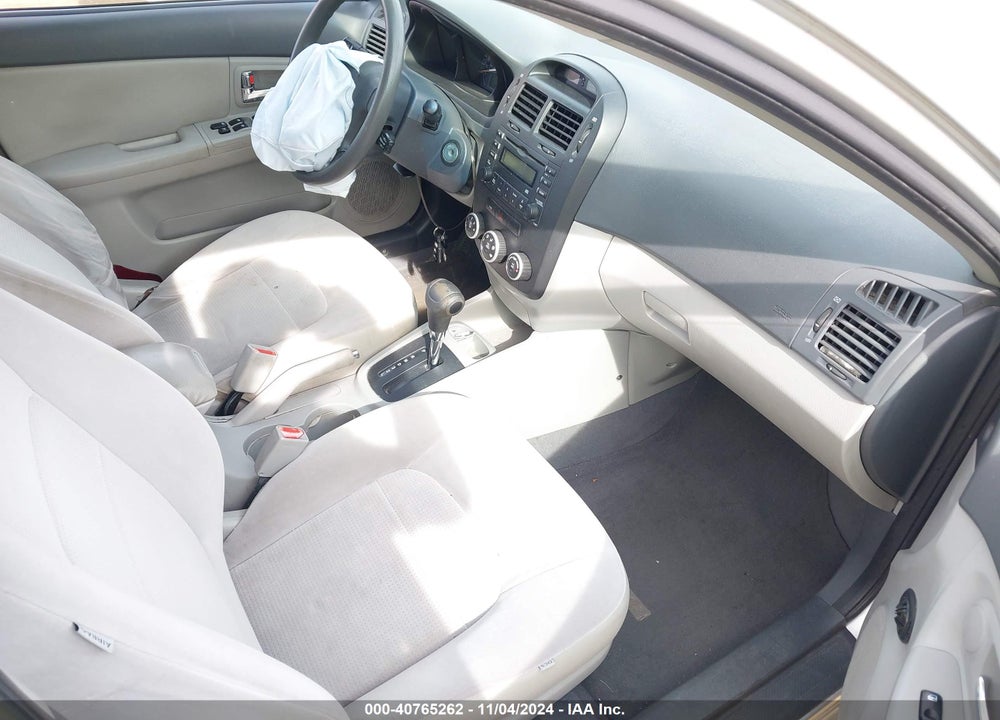 2009 KIA SPECTRA EX VIN: KNAFE221695652776