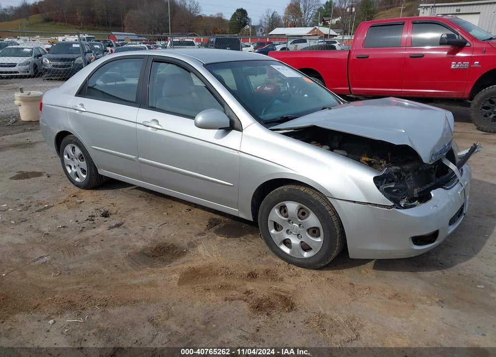2009 KIA SPECTRA EX VIN: KNAFE221695652776
