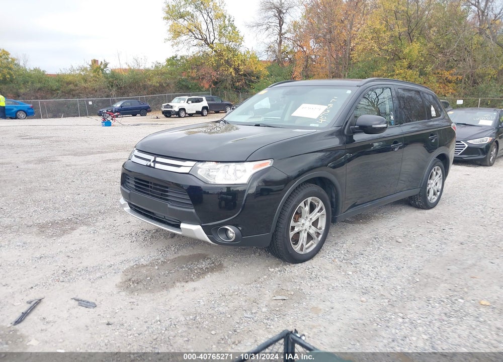 2015 MITSUBISHI OUTLANDER SE VIN: JA4AZ3A36FZ004296