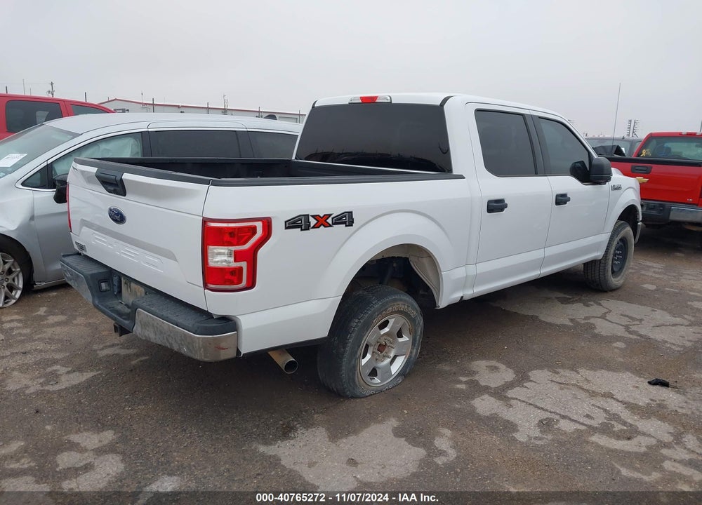 2018 FORD F-150 XLT VIN: 1FTEW1E58JKF27448