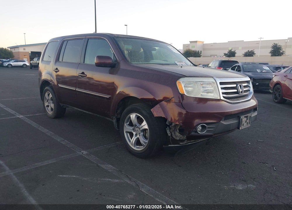 2014 HONDA PILOT EX VIN: 5FNYF3H44EB021288