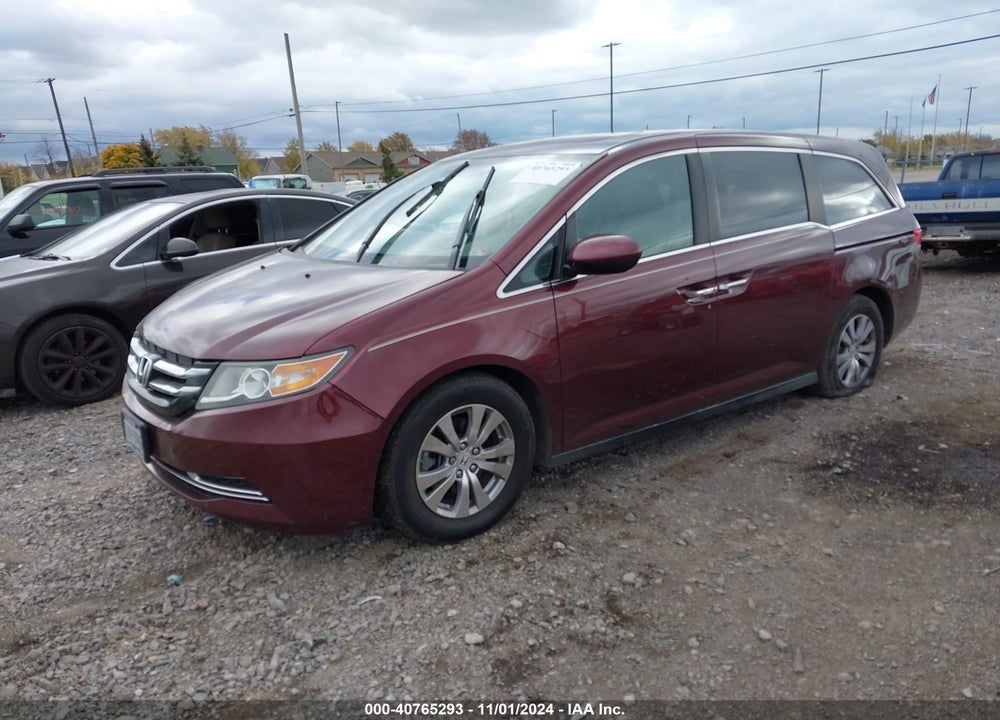2016 HONDA ODYSSEY EX-L VIN: 5FNRL5H61GB151011