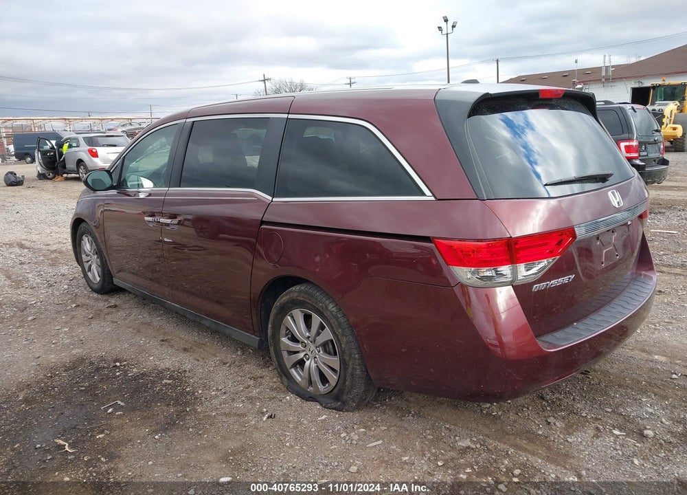 2016 HONDA ODYSSEY EX-L VIN: 5FNRL5H61GB151011