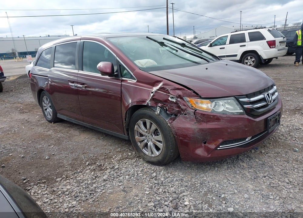 2016 HONDA ODYSSEY EX-L VIN: 5FNRL5H61GB151011