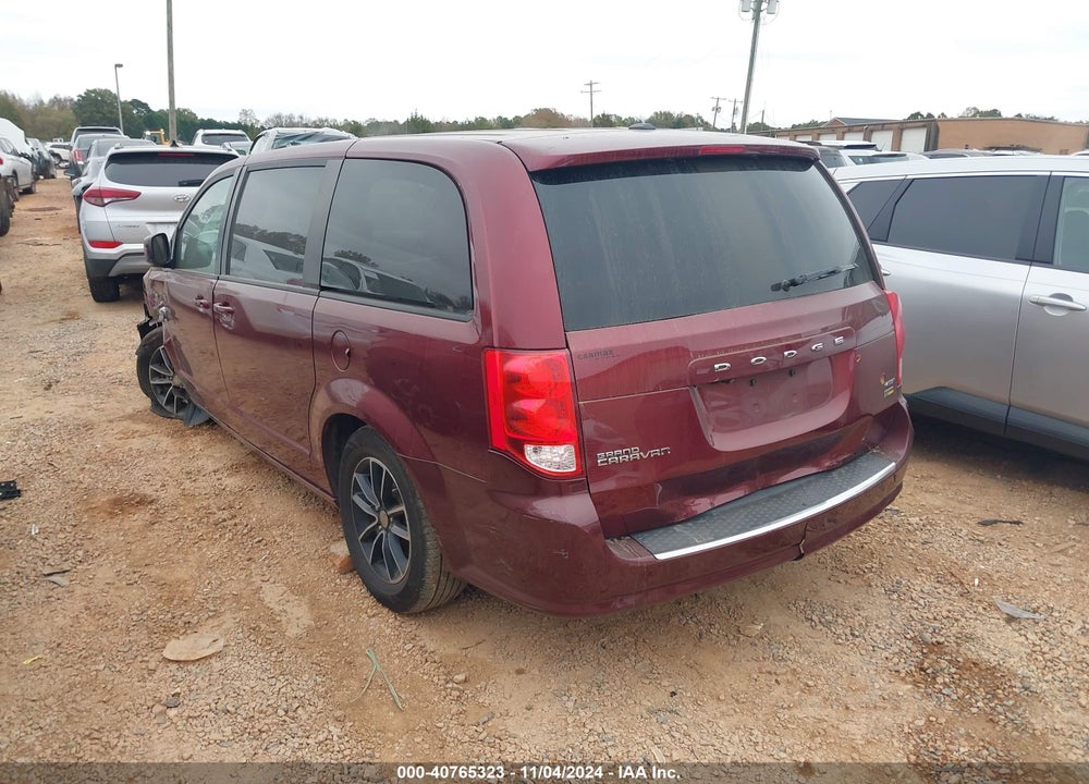 2018 DODGE GRAND CARAVAN GT VIN: 2C4RDGEG1JR205912