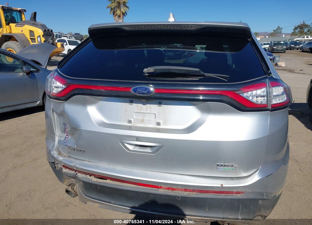 2017 FORD EDGE SEL VIN: 2FMPK3J91HBB74785