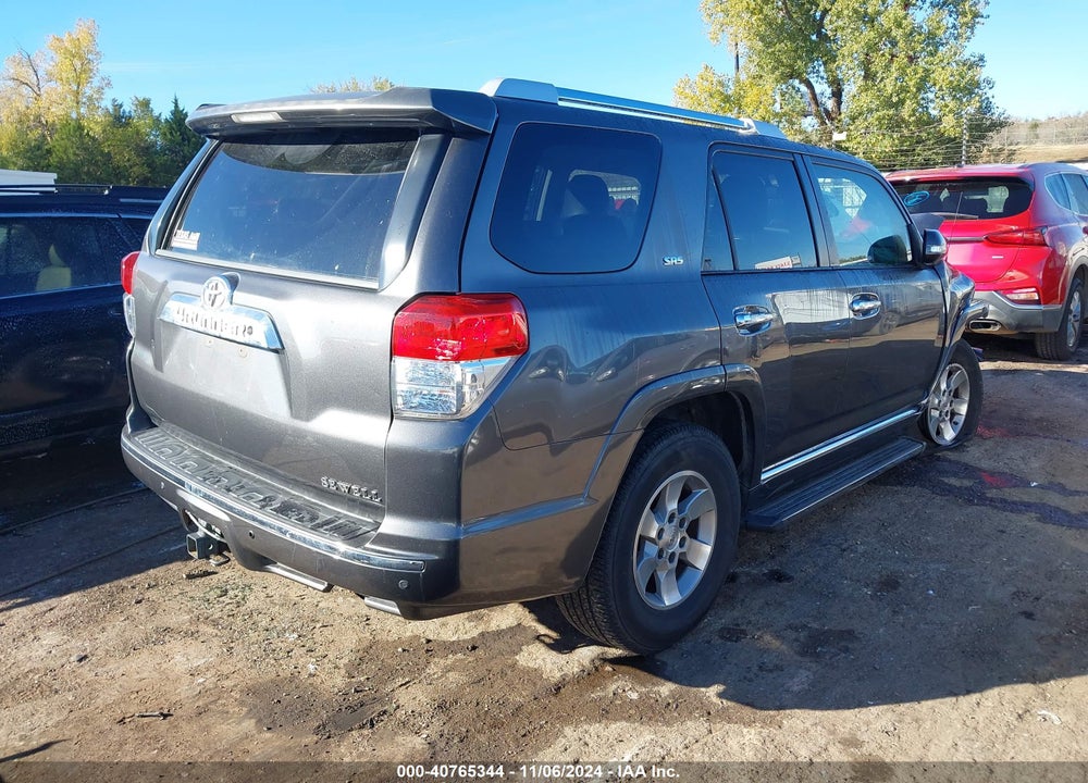 2010 TOYOTA 4RUNNER SR5 V6 VIN: JTEZU5JR4A5008009