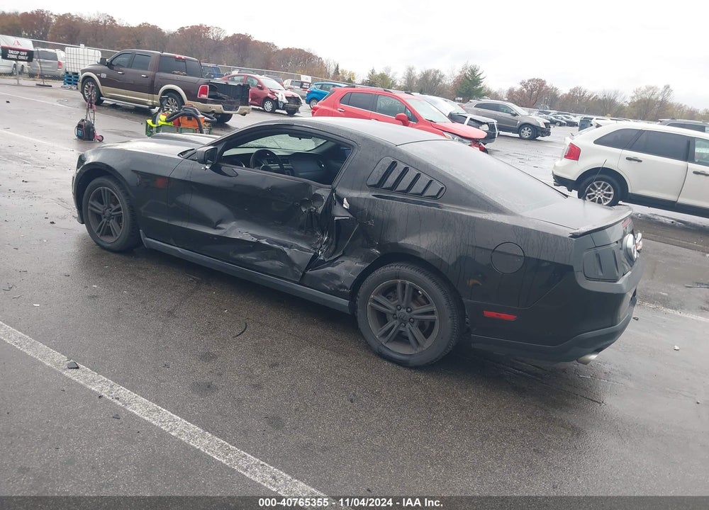 2012 FORD MUSTANG V6 VIN: 1ZVBP8AM3C5243021