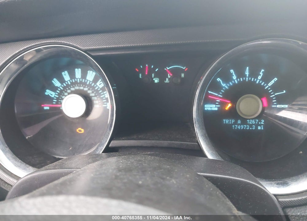 2012 FORD MUSTANG V6 VIN: 1ZVBP8AM3C5243021