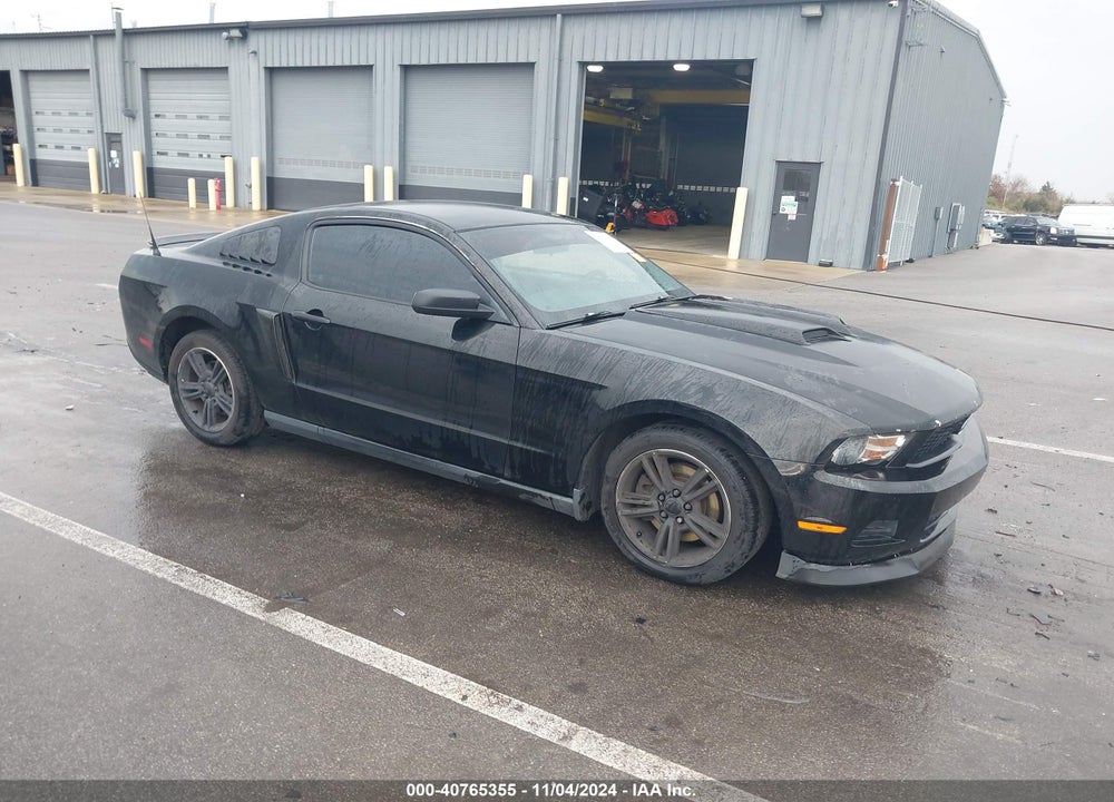 2012 FORD MUSTANG V6 VIN: 1ZVBP8AM3C5243021