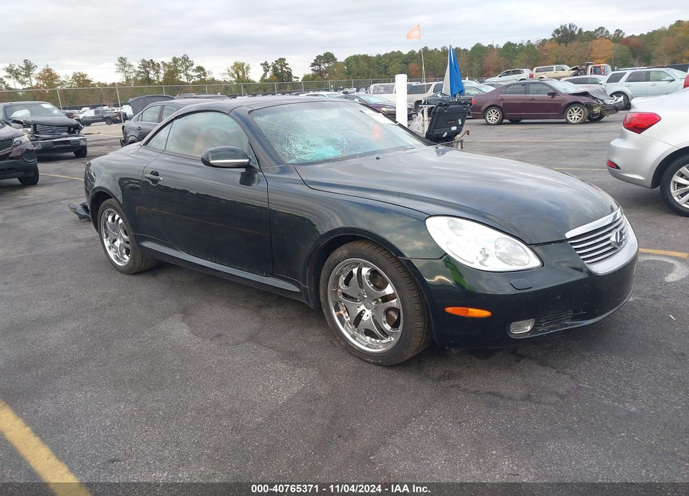 2002 LEXUS SC 430 VIN: JTHFN48Y120017775