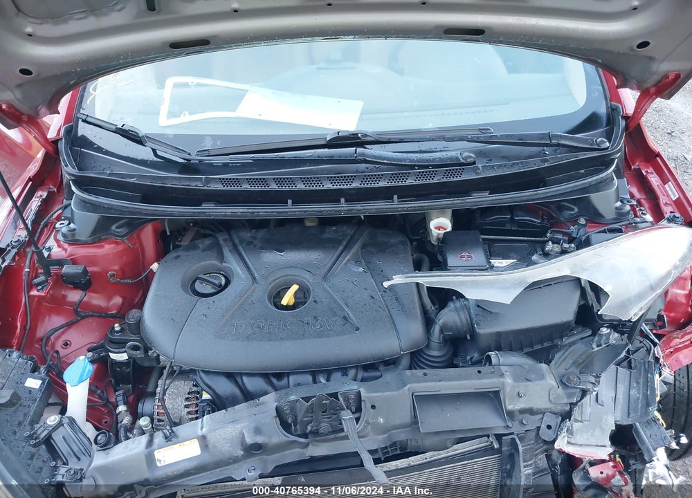 2011 HYUNDAI ELANTRA VIN: KMHDH4AE4BU156674