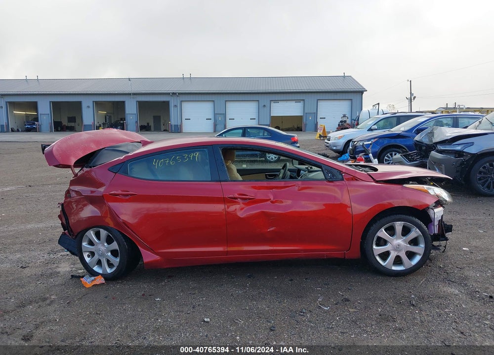2011 HYUNDAI ELANTRA VIN: KMHDH4AE4BU156674