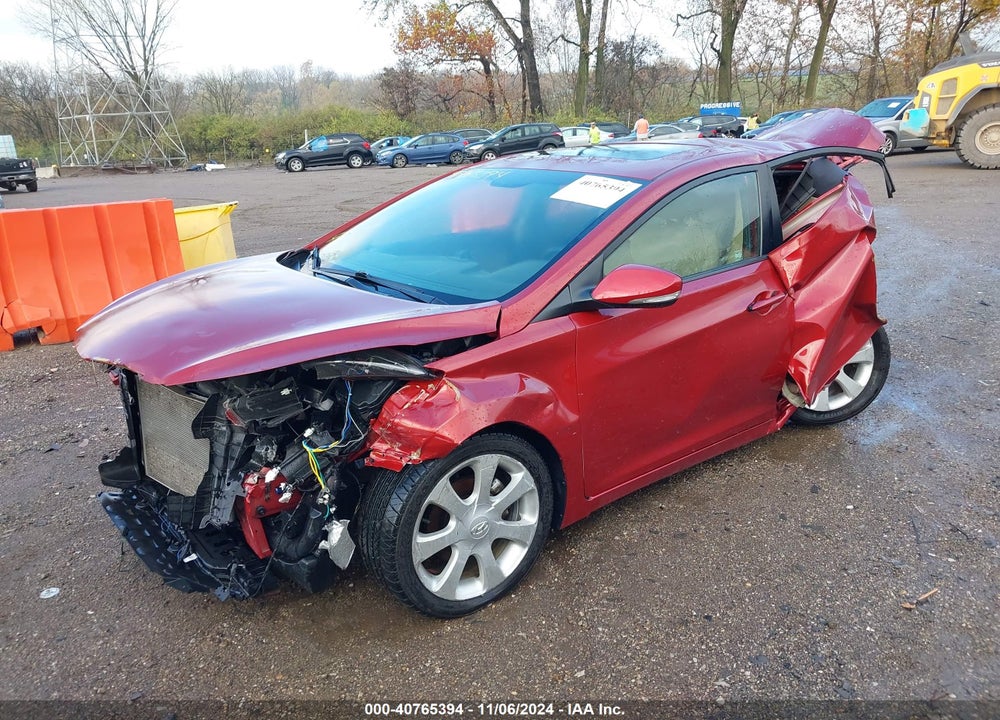 2011 HYUNDAI ELANTRA VIN: KMHDH4AE4BU156674