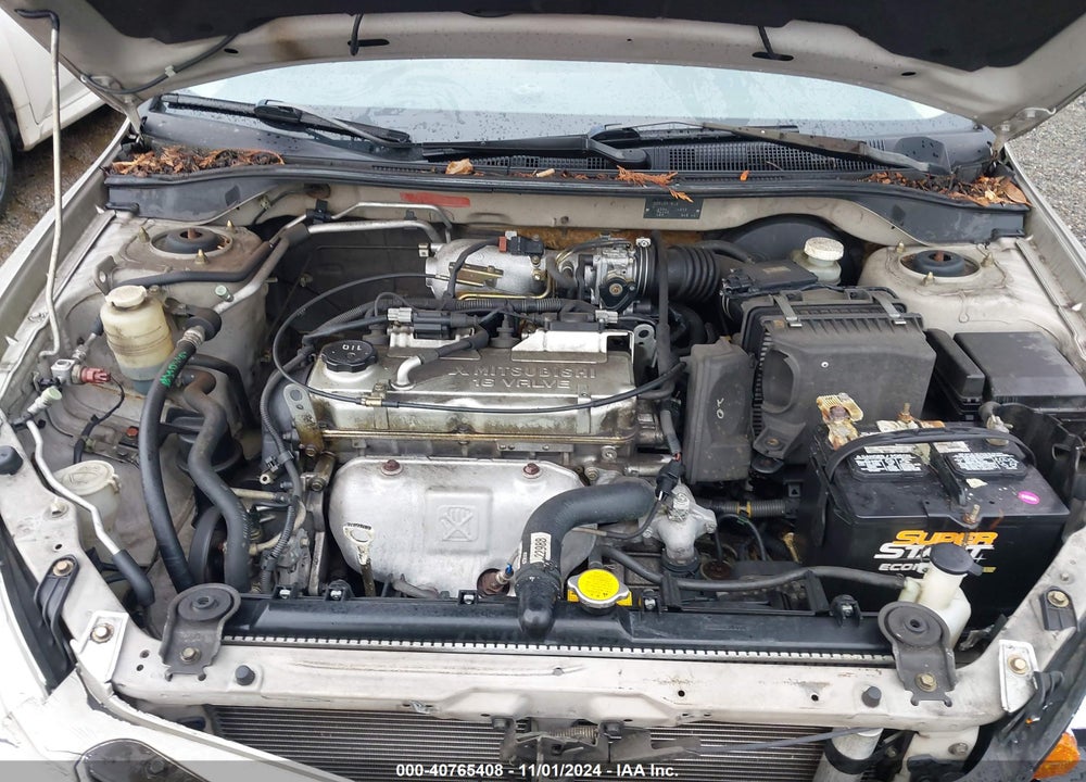 2004 MITSUBISHI LANCER ES VIN: JA3AJ26E54U008981