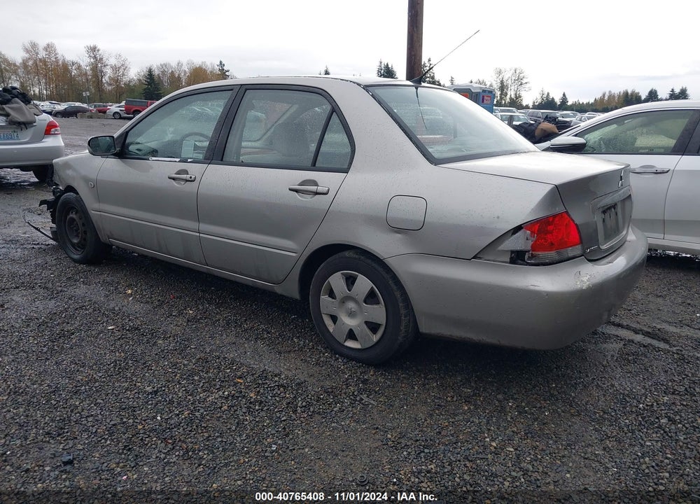 2004 MITSUBISHI LANCER ES VIN: JA3AJ26E54U008981