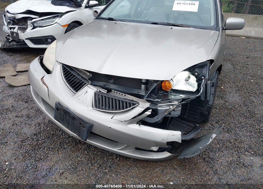 2004 MITSUBISHI LANCER ES VIN: JA3AJ26E54U008981