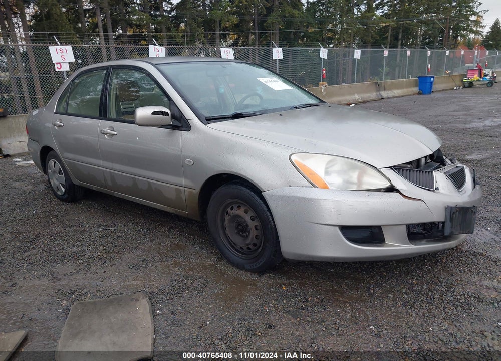 2004 MITSUBISHI LANCER ES VIN: JA3AJ26E54U008981