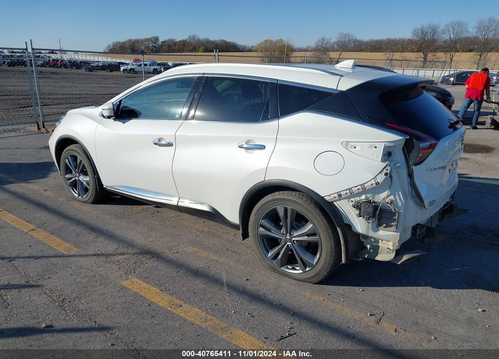 2019 NISSAN MURANO PLATINUM/S/SL/SV VIN: 5N1AZ2MS4KN150342