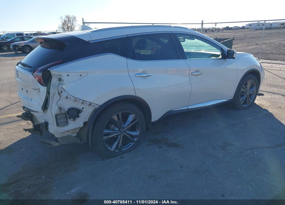2019 NISSAN MURANO PLATINUM/S/SL/SV VIN: 5N1AZ2MS4KN150342