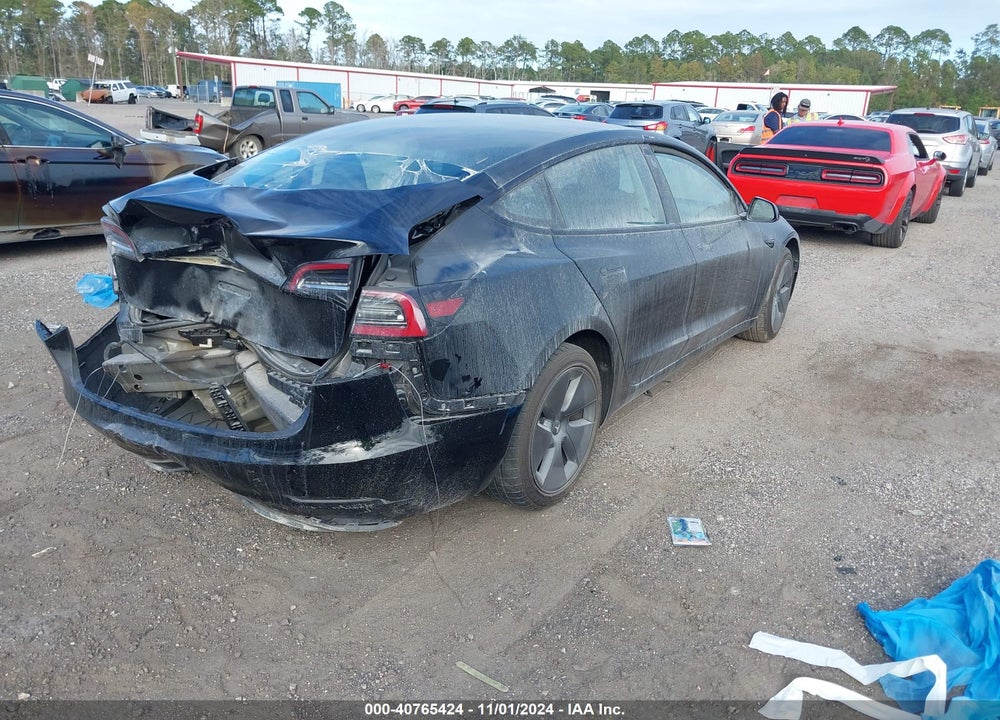 2023 TESLA MODEL 3 REAR-WHEEL DRIVE VIN: 5YJ3E1EA3PF453949