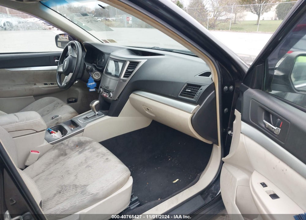 2010 SUBARU OUTBACK 2.5I PREMIUM VIN: 4S4BRBEC0A3350544