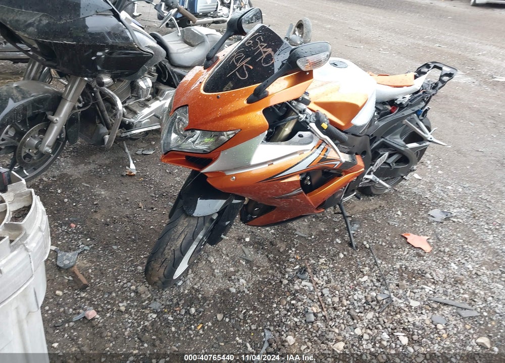2008 SUZUKI GSX-R600 VIN: JS1GN7EA282111203