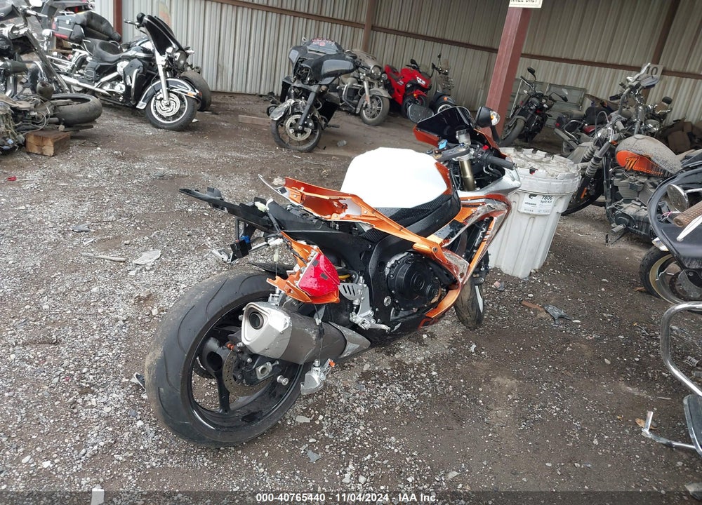2008 SUZUKI GSX-R600 VIN: JS1GN7EA282111203
