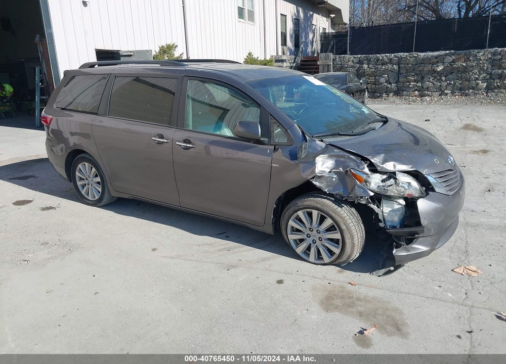 2017 TOYOTA SIENNA XLE LIMITED VIN: 5TDDZ3DC3HS176496
