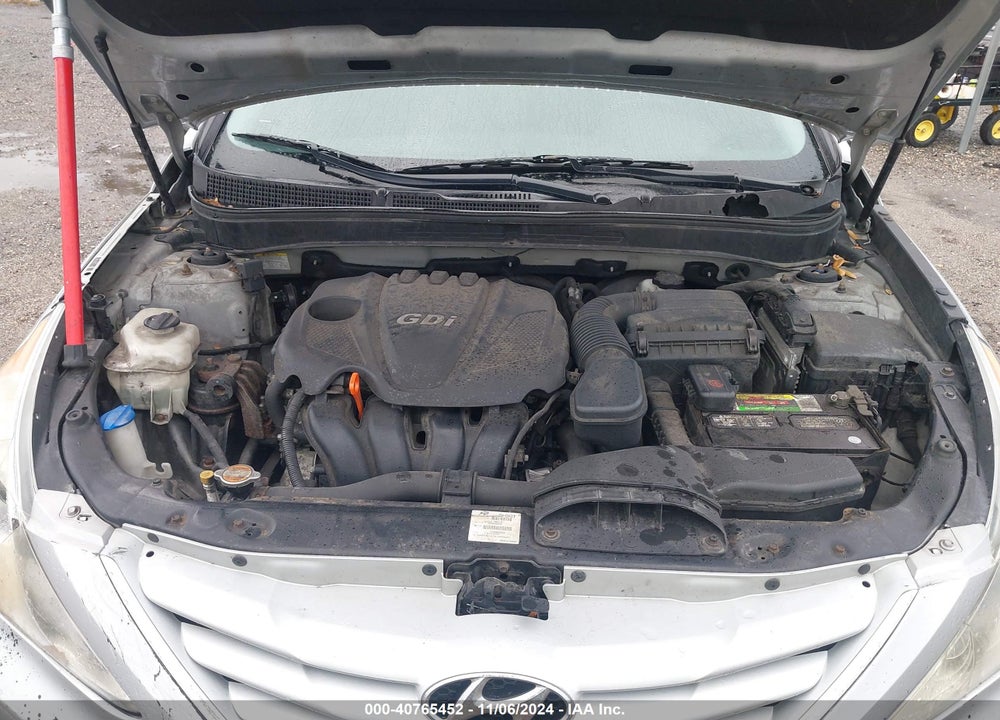2011 HYUNDAI SONATA GLS VIN: 5NPEB4AC6BH222595