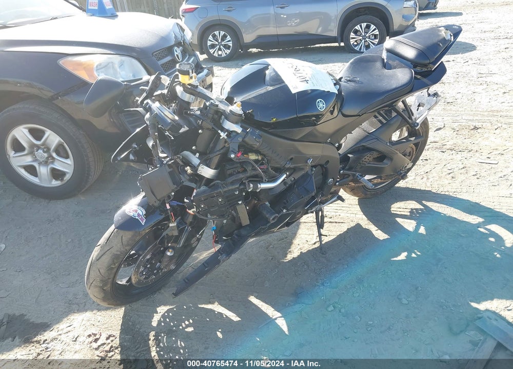 2012 YAMAHA YZFR6 VIN: JYARJ16E7CA027736