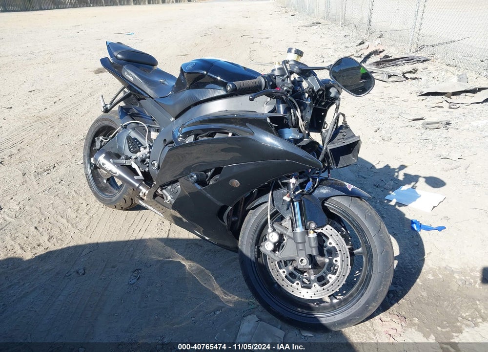 2012 YAMAHA YZFR6 VIN: JYARJ16E7CA027736