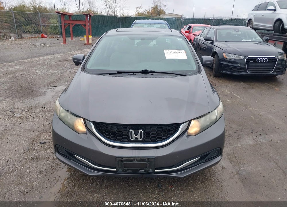 2014 HONDA CIVIC EX VIN: 19XFB2F80EE210870