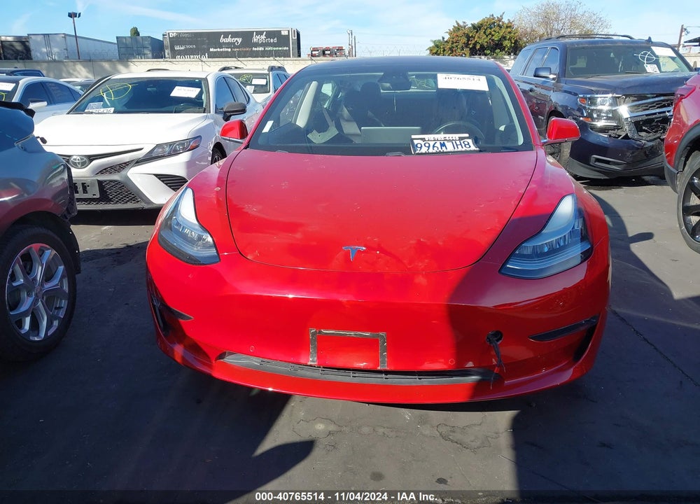 2018 TESLA MODEL 3 LONG RANGE/MID RANGE VIN: 5YJ3E1EA5JF159461