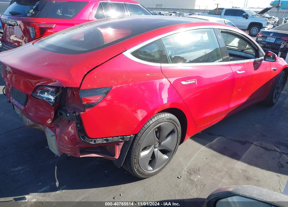 2018 TESLA MODEL 3 LONG RANGE/MID RANGE VIN: 5YJ3E1EA5JF159461